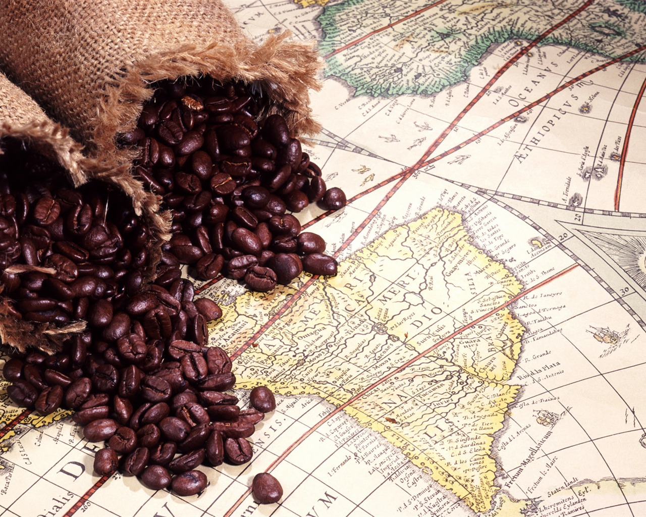 Coffee feature wallpaper (1) #2 - 1280x1024