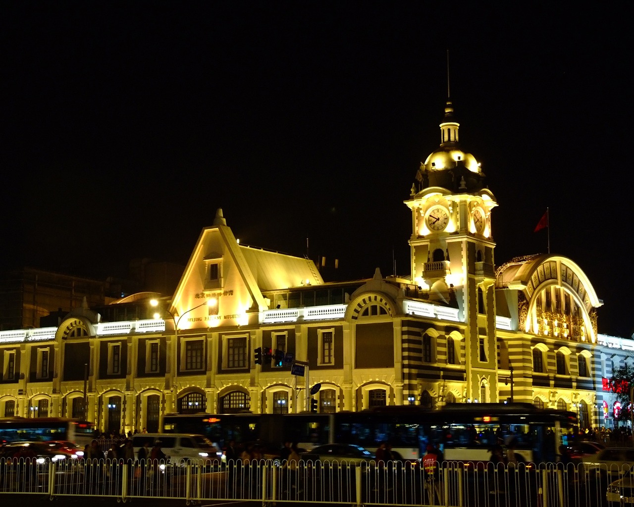 Tiananmen Square colorful night (rebar works) #27 - 1280x1024