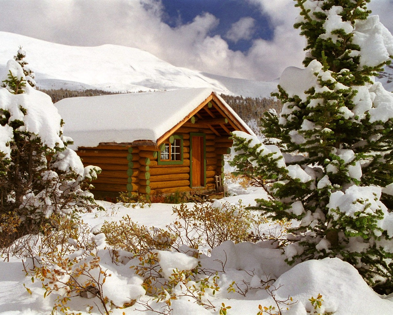 Snow wallpaper collection (3) #1 - 1280x1024