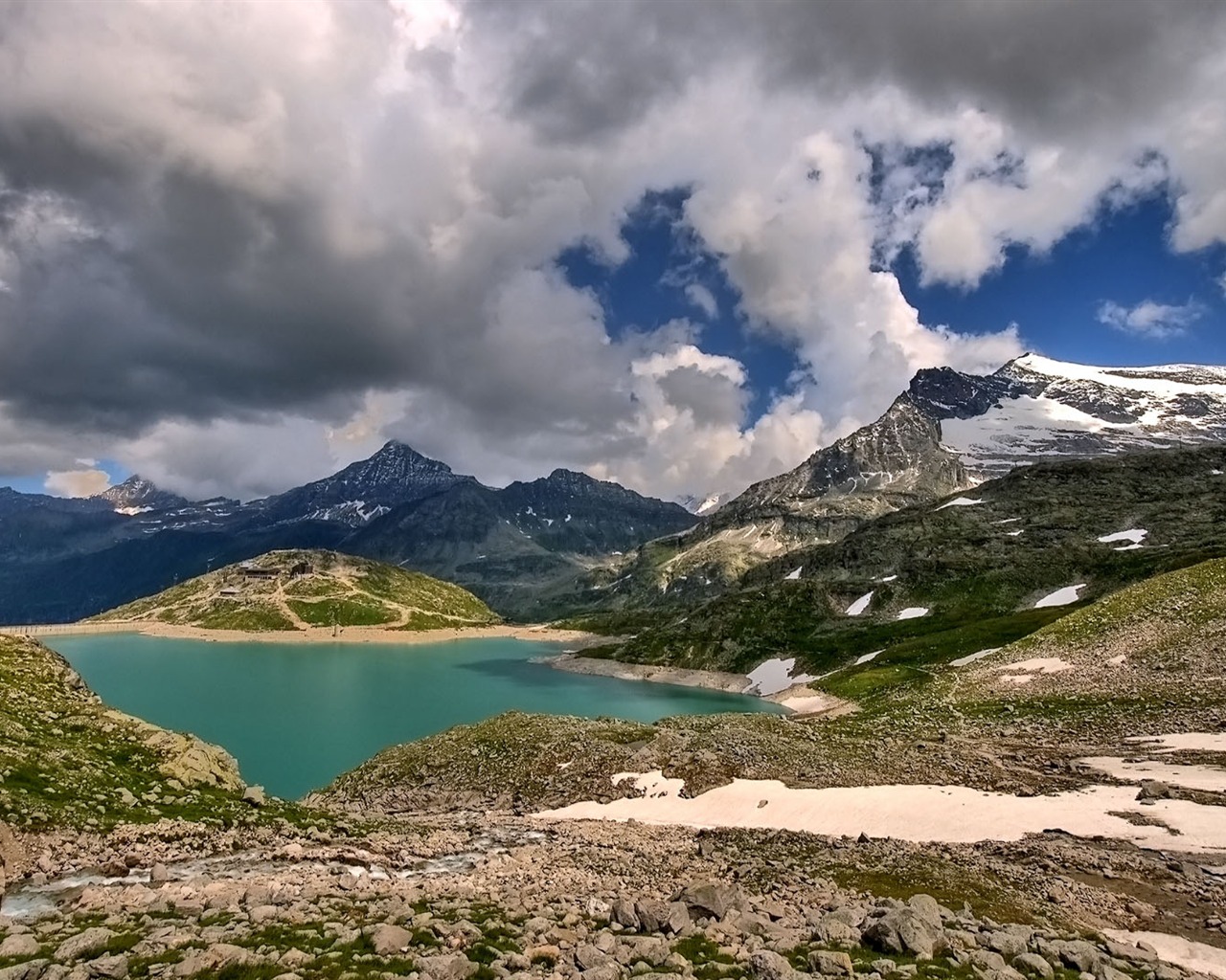 Wunderschön gerenderten Landschaften Wallpaper (7) #10 - 1280x1024