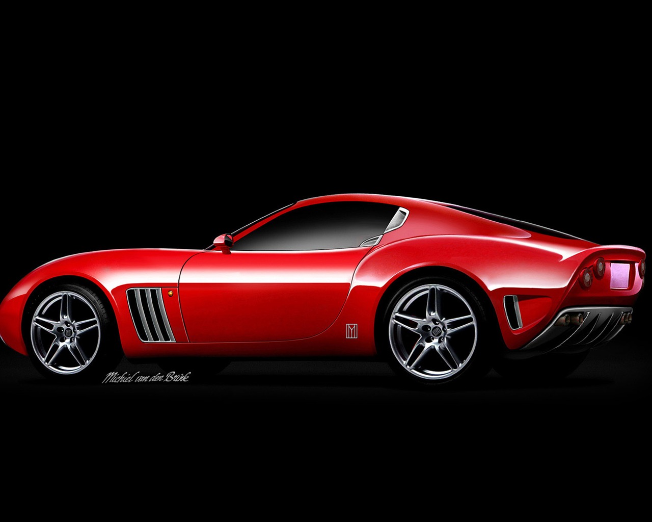 album wallpaper Ferrari (3) #8 - 1280x1024