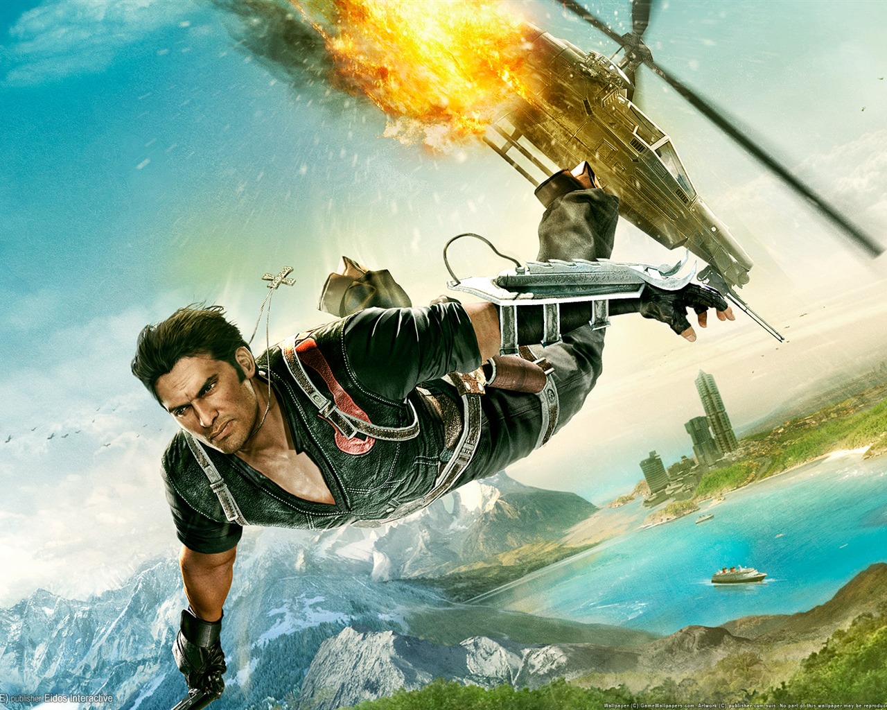 Just Cause 2 fonds d'écran HD #19 - 1280x1024