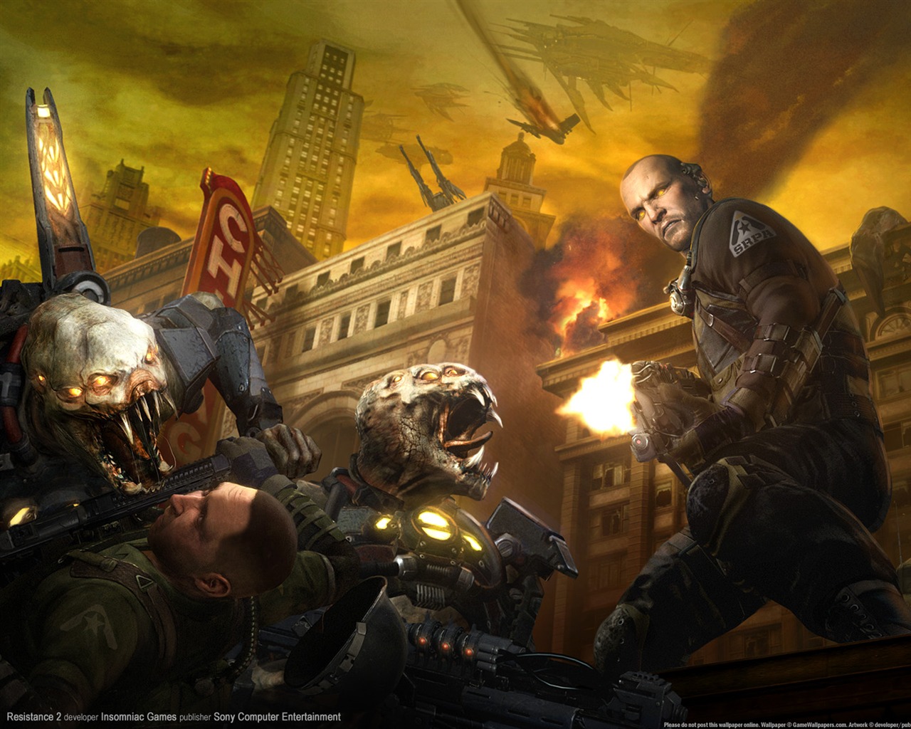 Resistance 2 HD tapetu #8 - 1280x1024