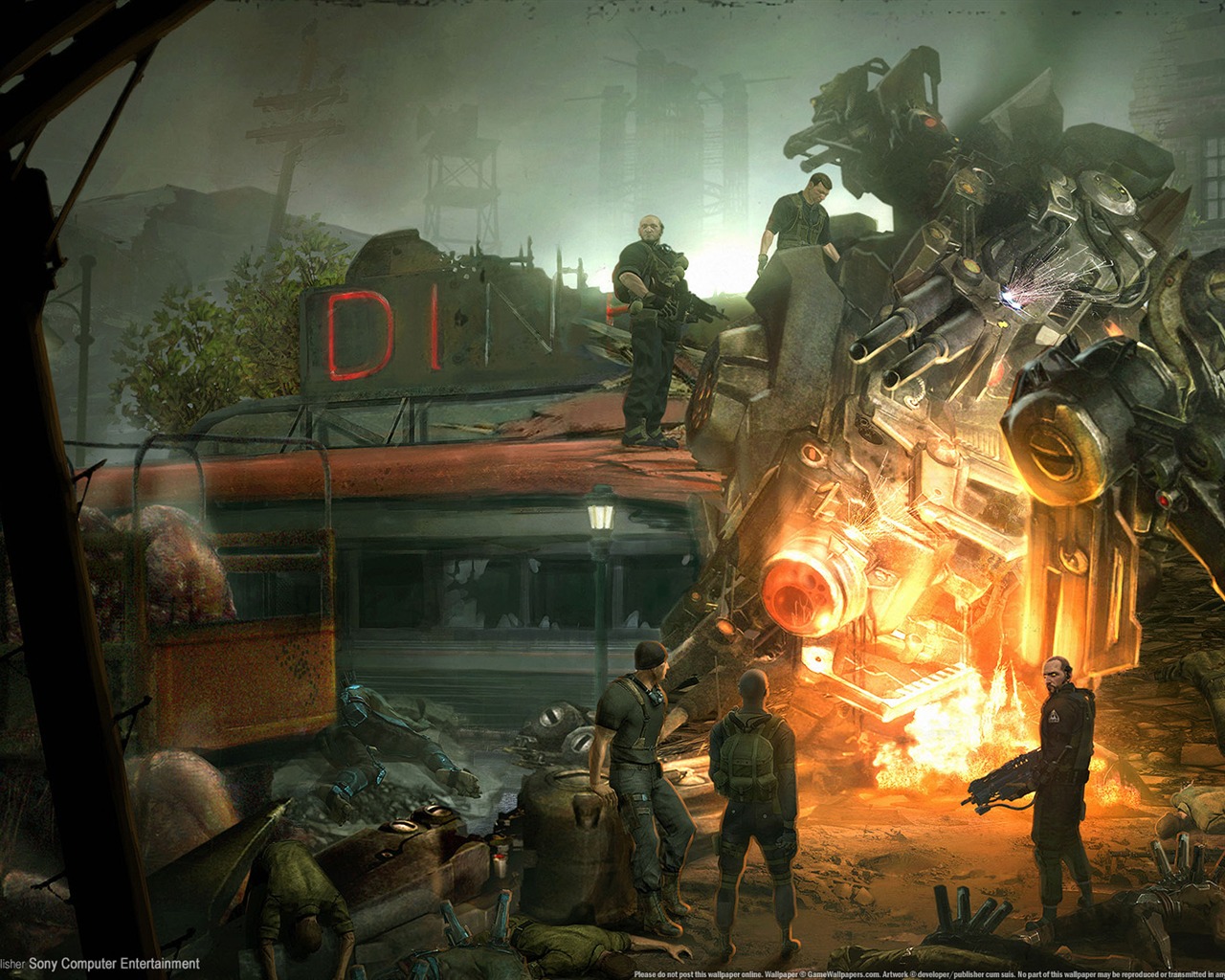 Resistance 2 抵抗 2 高清壁紙 #12 - 1280x1024