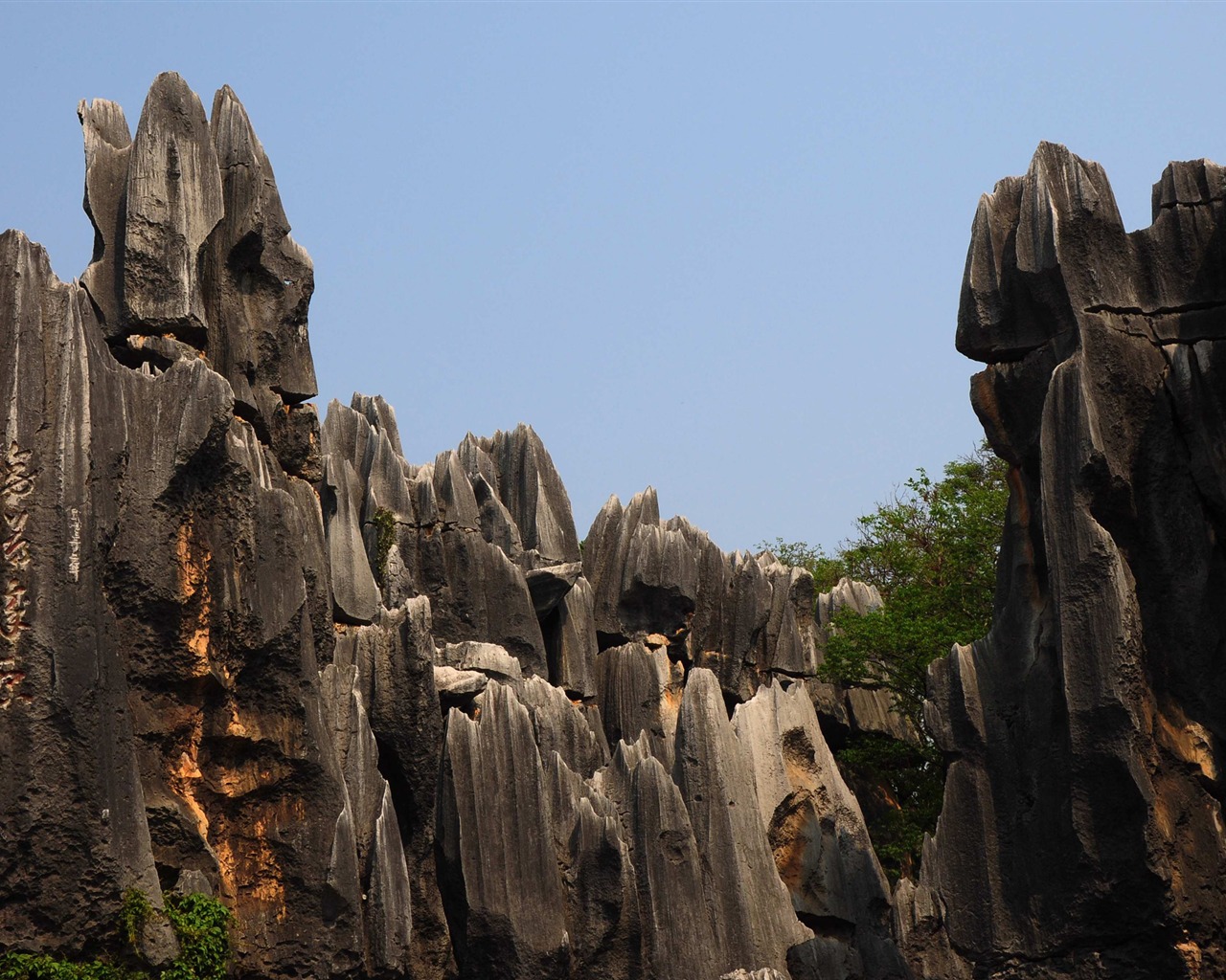 Stone Forest in Yunnan line (1) (Khitan wolf works) #13 - 1280x1024