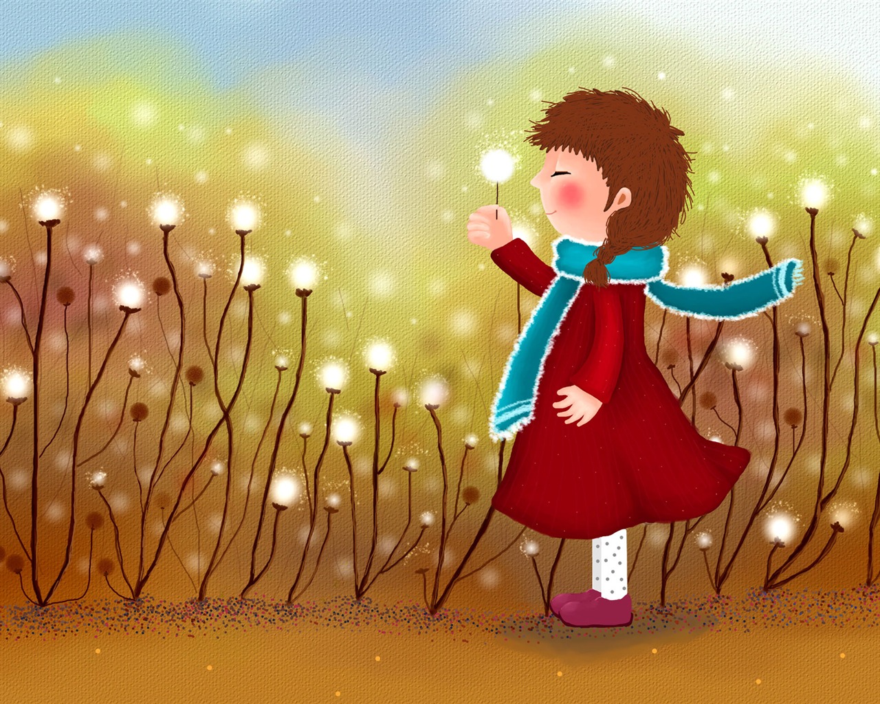 Velká karikatura tapety (2) #19 - 1280x1024