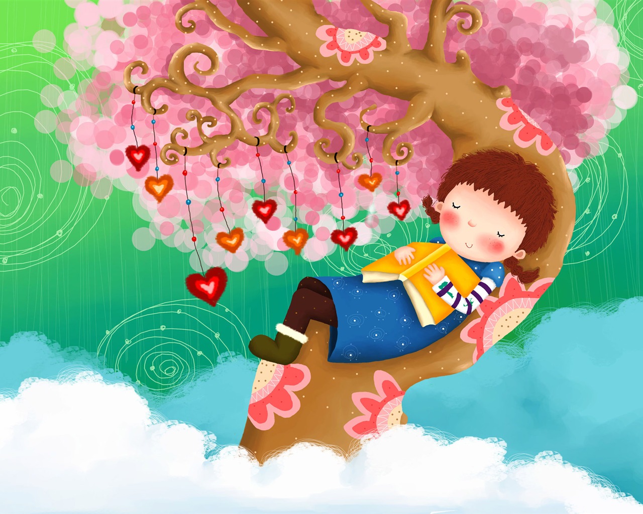 Velká karikatura tapety (2) #20 - 1280x1024