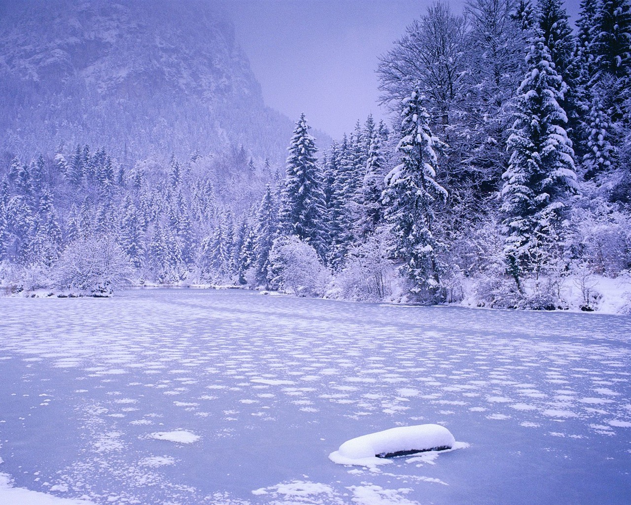 雪山雪景合集 壁紙(五) #11 - 1280x1024