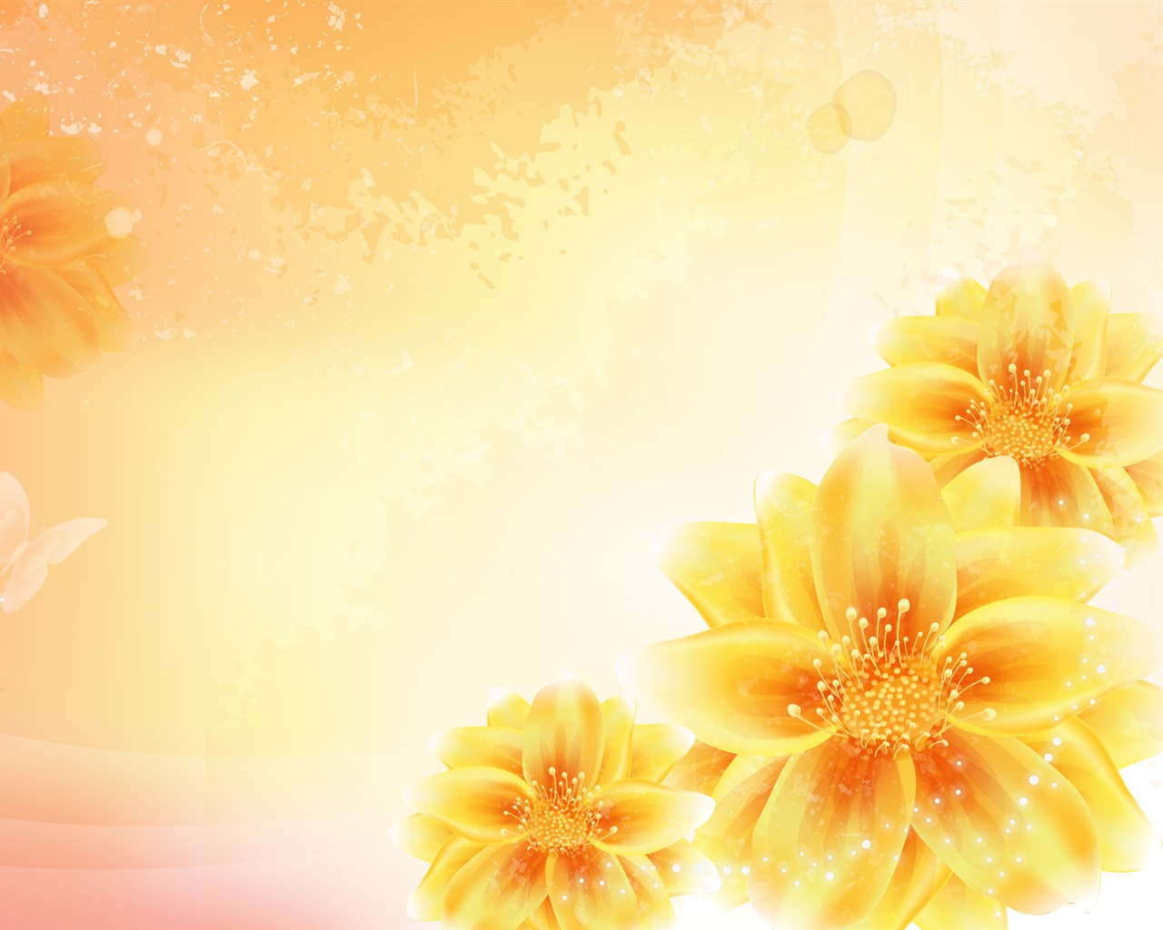 Bright color background wallpaper (15) #1 - 1280x1024