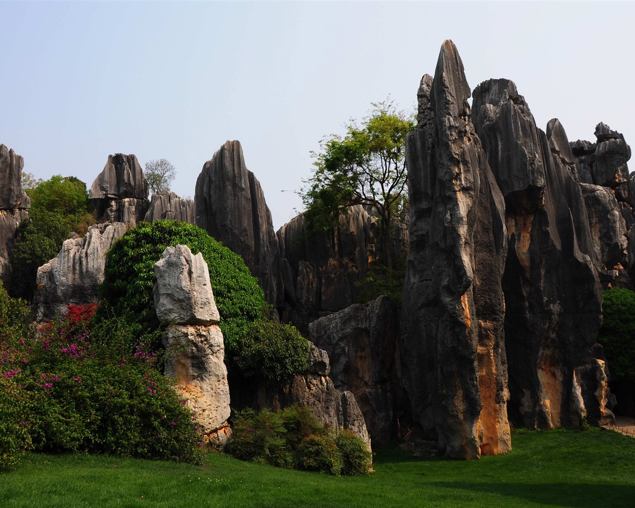 Bosque de Piedras de Yunnan en línea (2) (obras Khitan lobo) #13 - 1280x1024