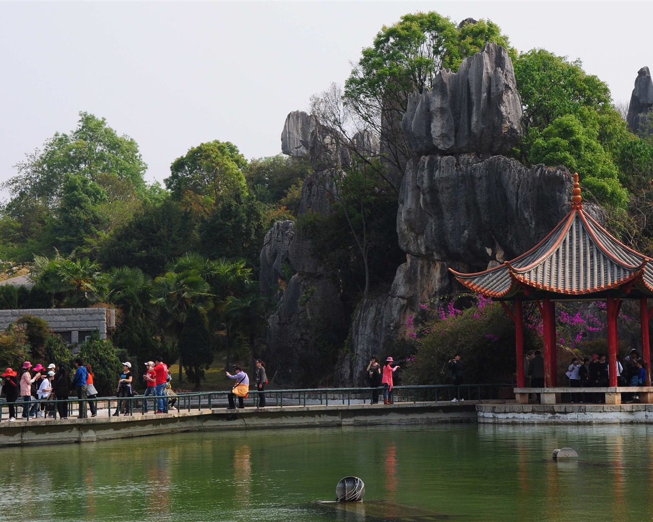 Stone Forest in Yunnan line (2) (Khitan wolf works) #18 - 1280x1024