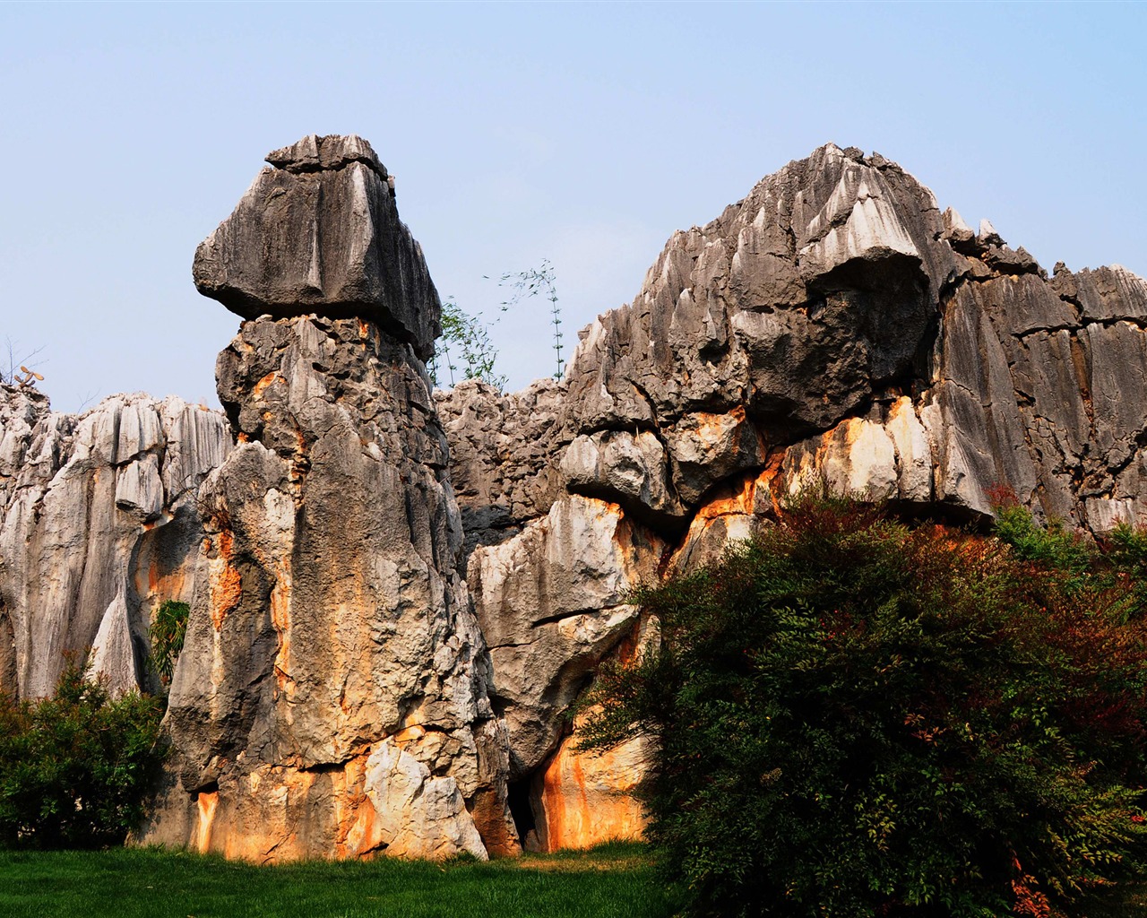 Stone Lesní v souladu Yunnan (2) (Khitan vlk práce) #26 - 1280x1024