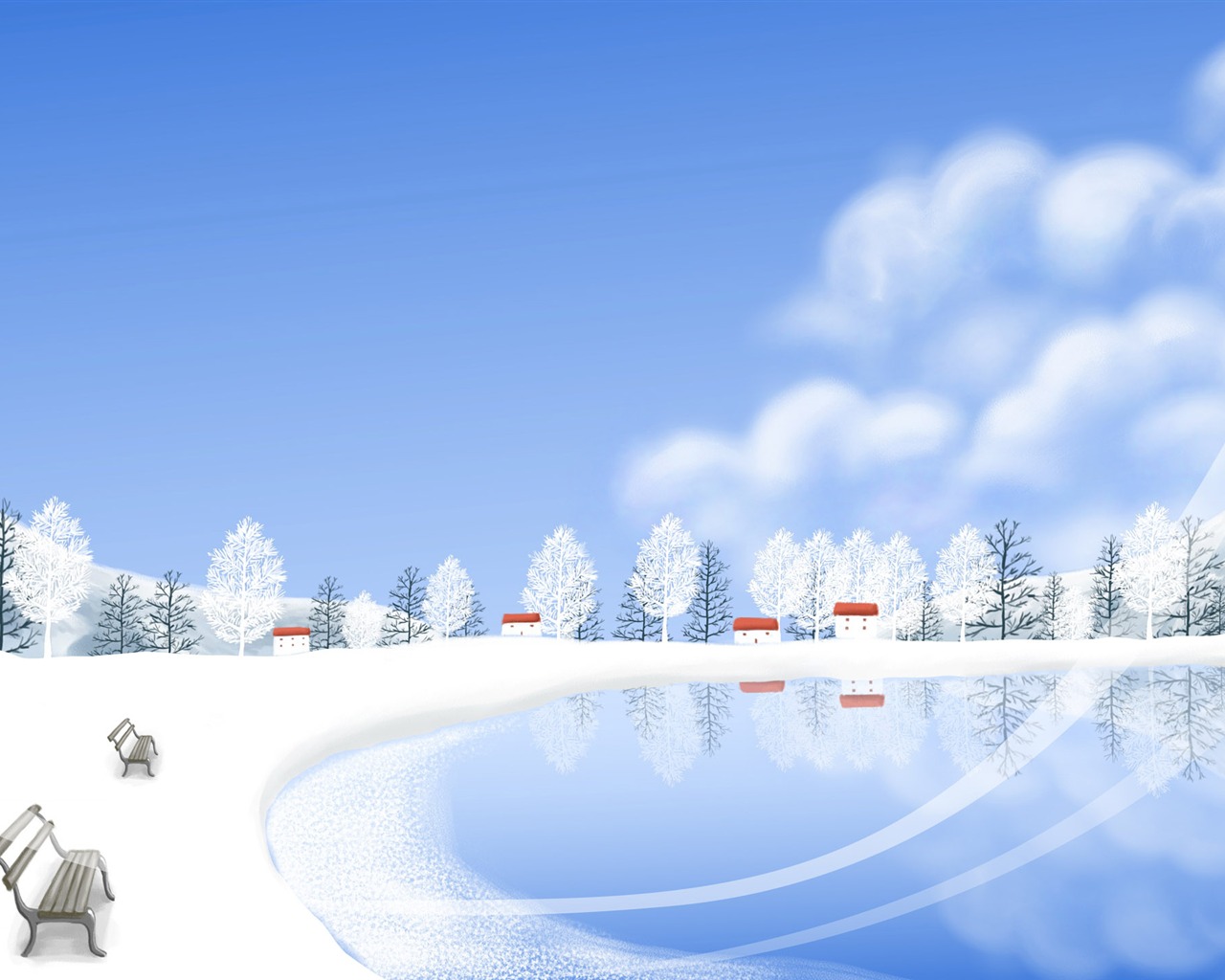 Velká karikatura tapety (3) #2 - 1280x1024