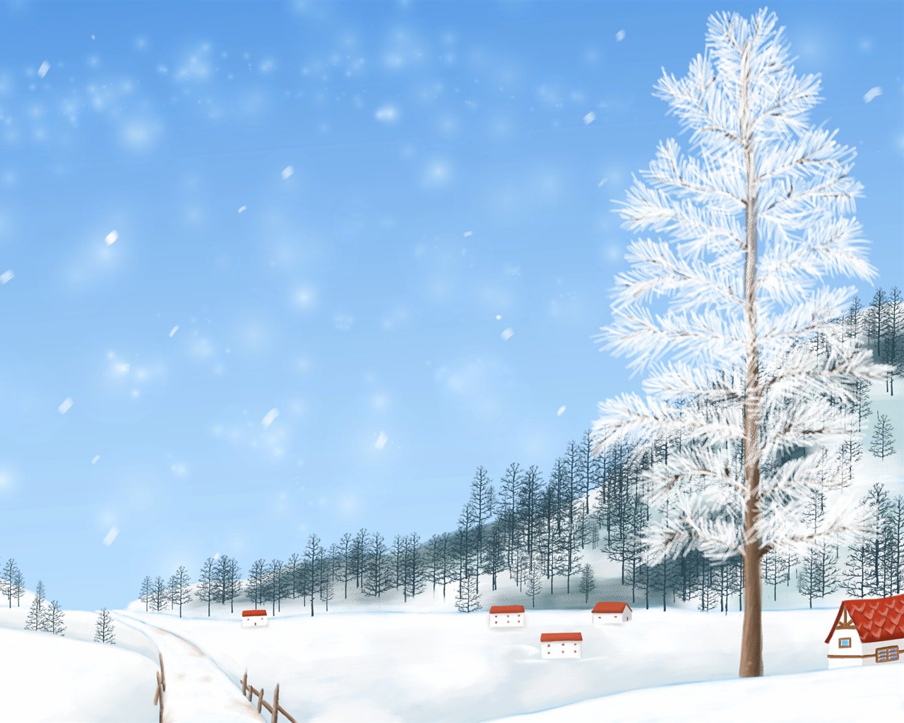 Velká karikatura tapety (3) #4 - 1280x1024