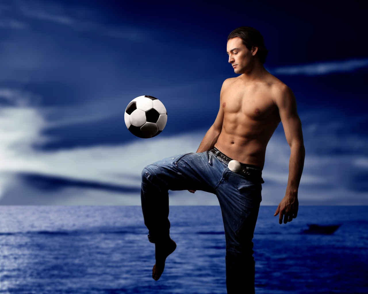 Super fotbal foto tapetu (1) #7 - 1280x1024