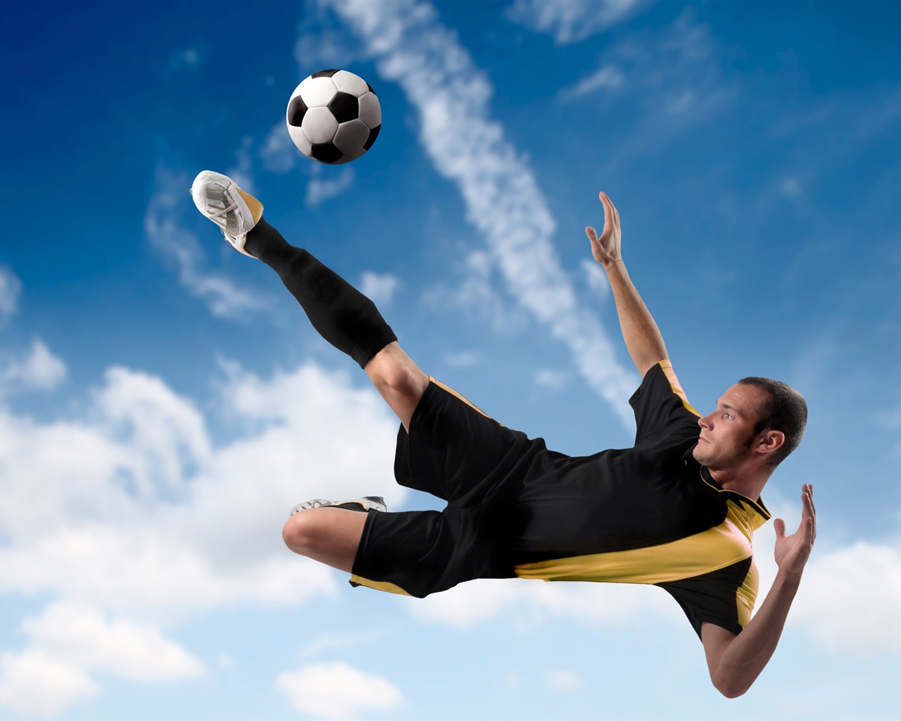 Super fotbal foto tapetu (1) #8 - 1280x1024