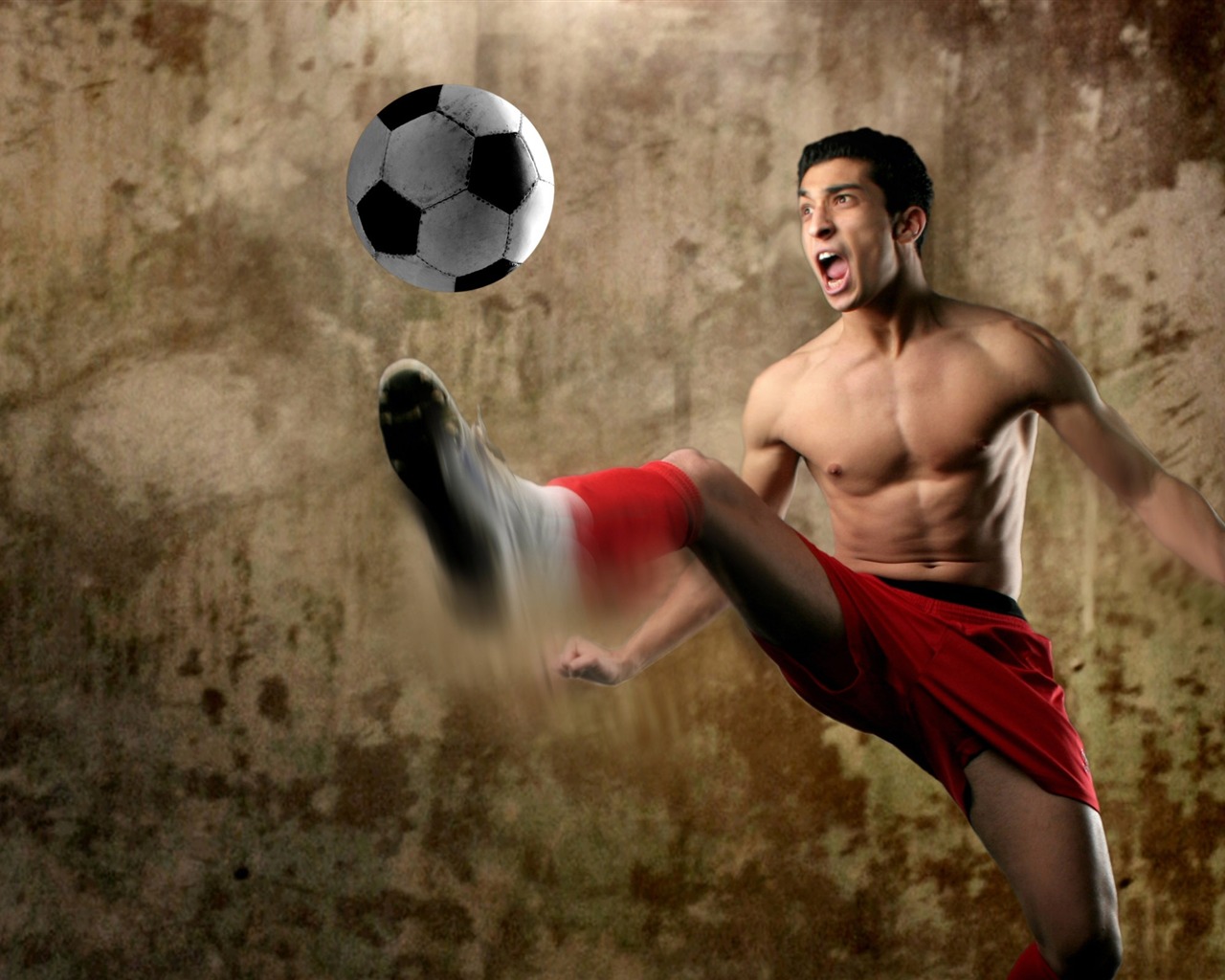 Super fotbal foto tapetu (1) #12 - 1280x1024