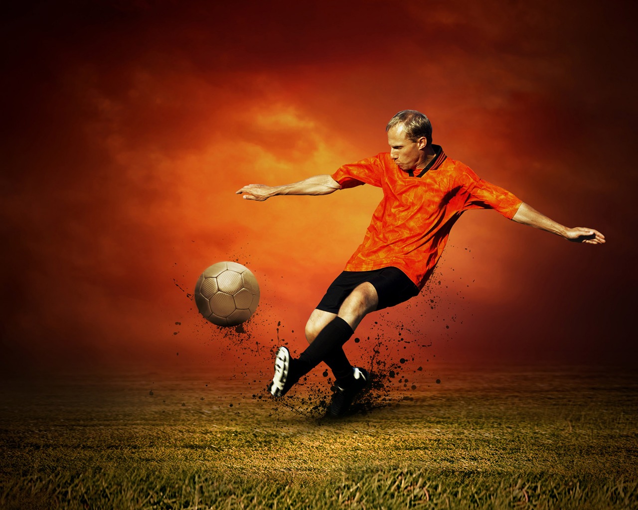 Super fotbal foto tapetu (2) #14 - 1280x1024