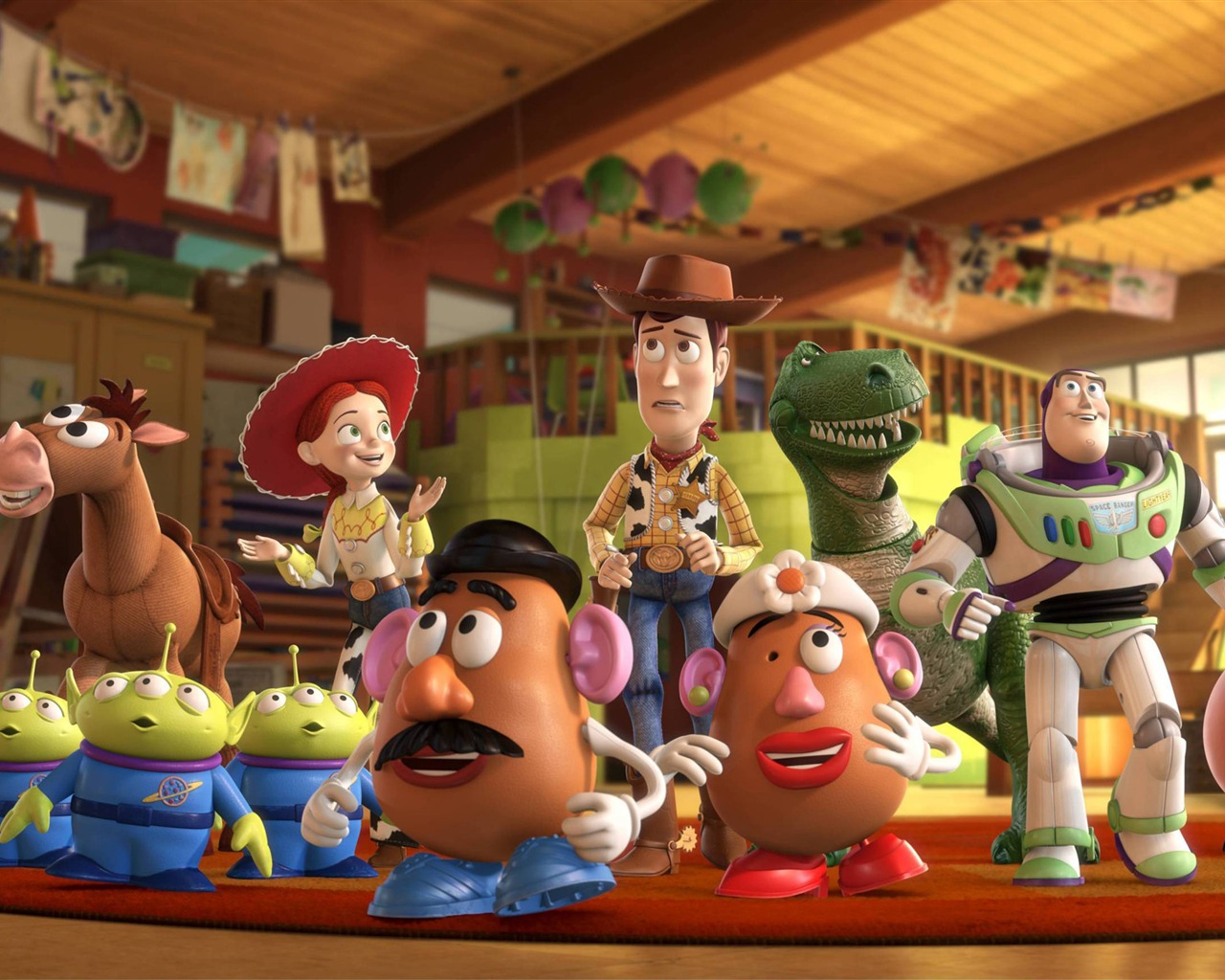 Toy Story 3 HD tapetu #4 - 1280x1024