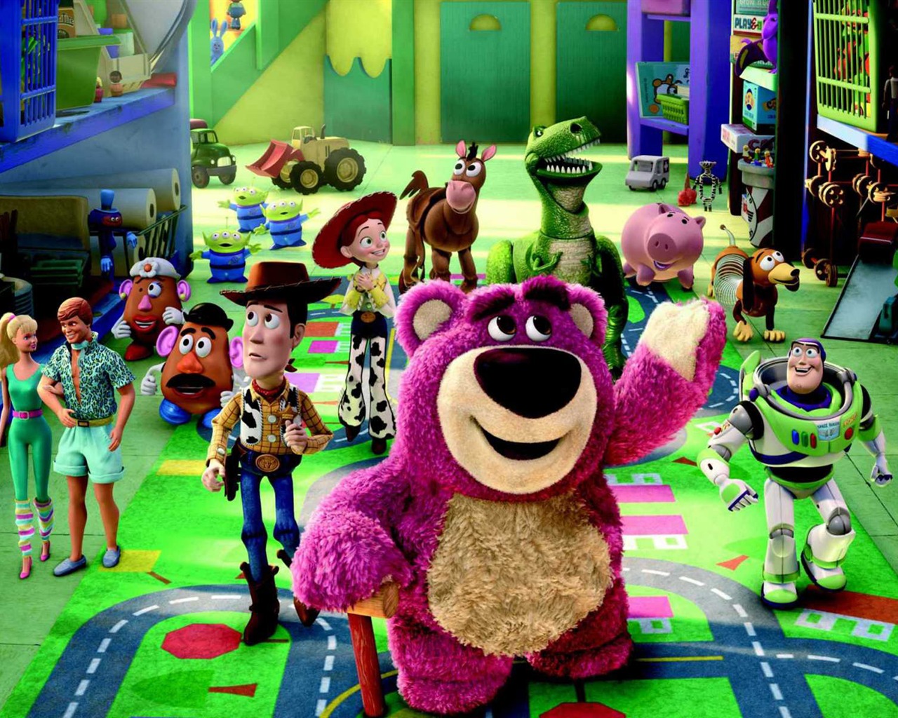 Toy Story 3 HD tapetu #10 - 1280x1024