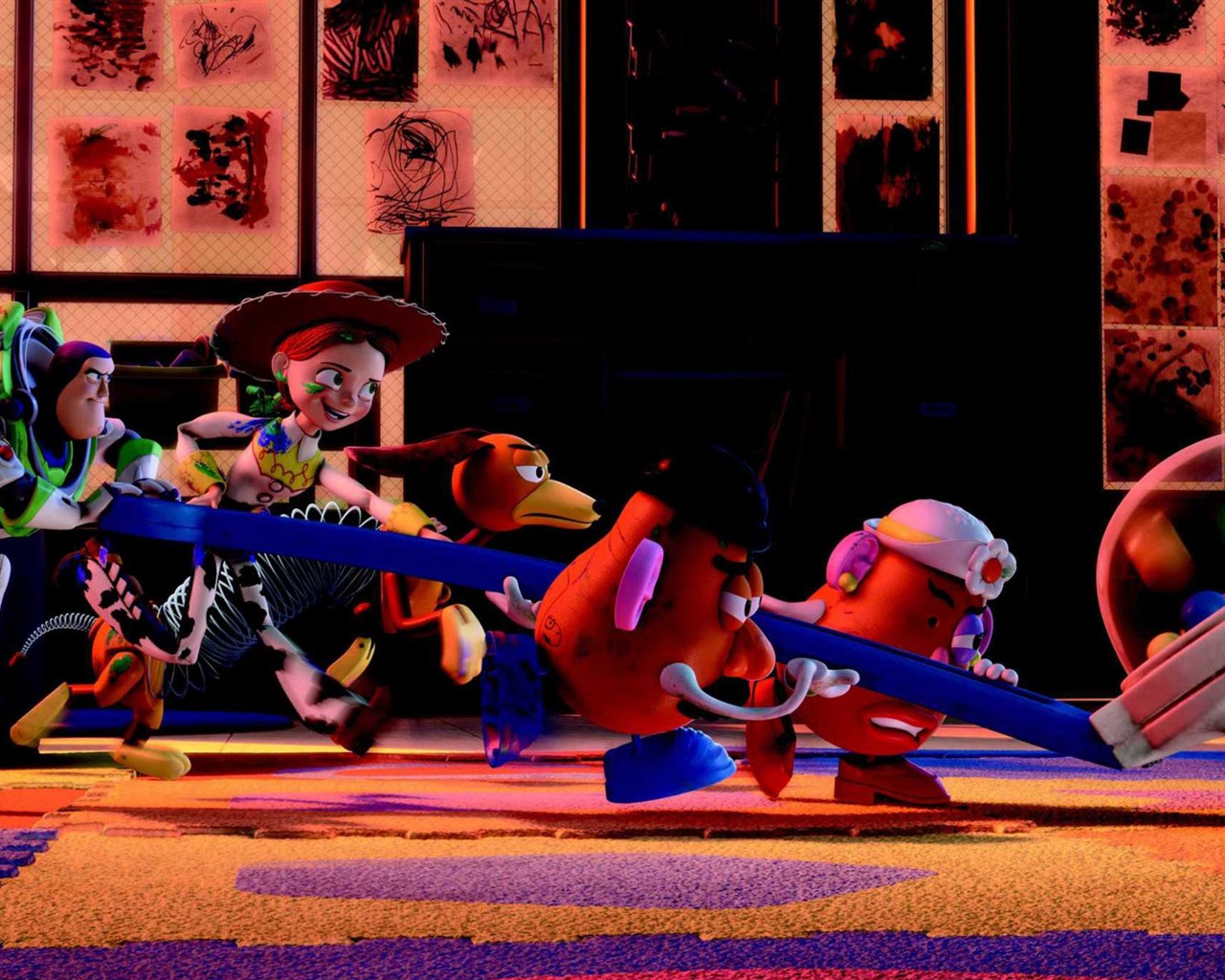 Toy Story 3 玩具總動員 3 高清壁紙 #13 - 1280x1024