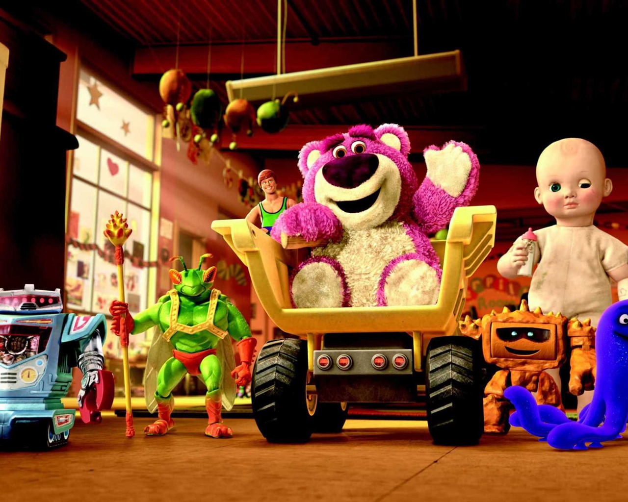 Toy Story 3 HD tapetu #19 - 1280x1024