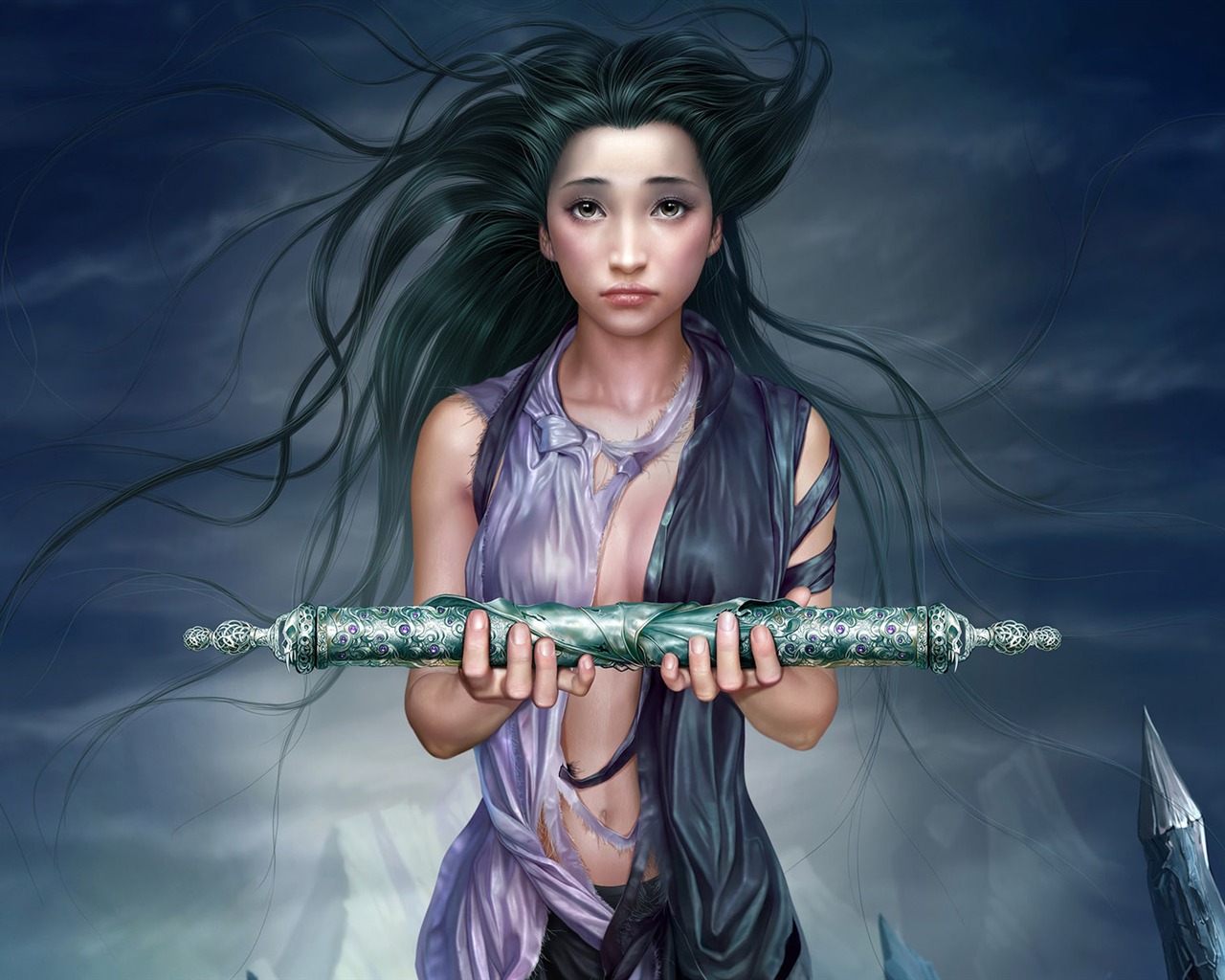 TangYuehui CG HD Tapety práce #9 - 1280x1024