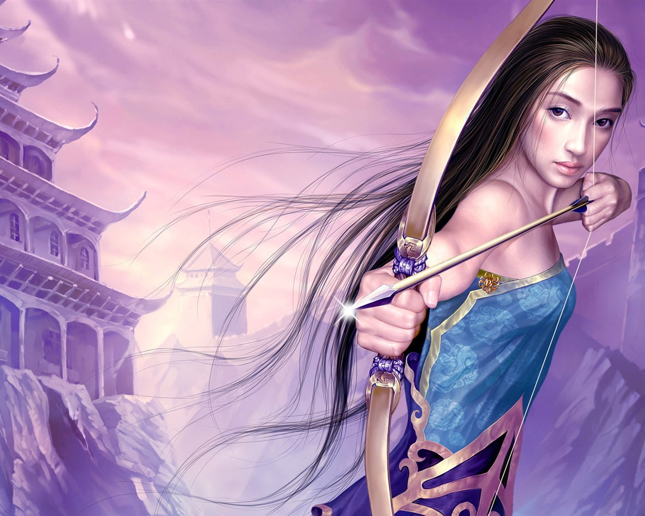 TangYuehui CG HD Tapety práce #11 - 1280x1024