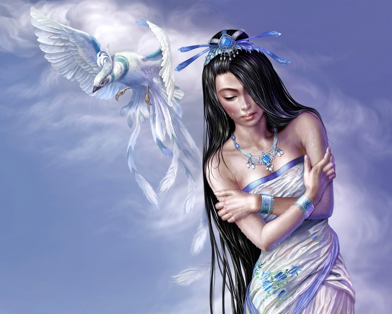 TangYuehui CG HD Tapety práce #13 - 1280x1024
