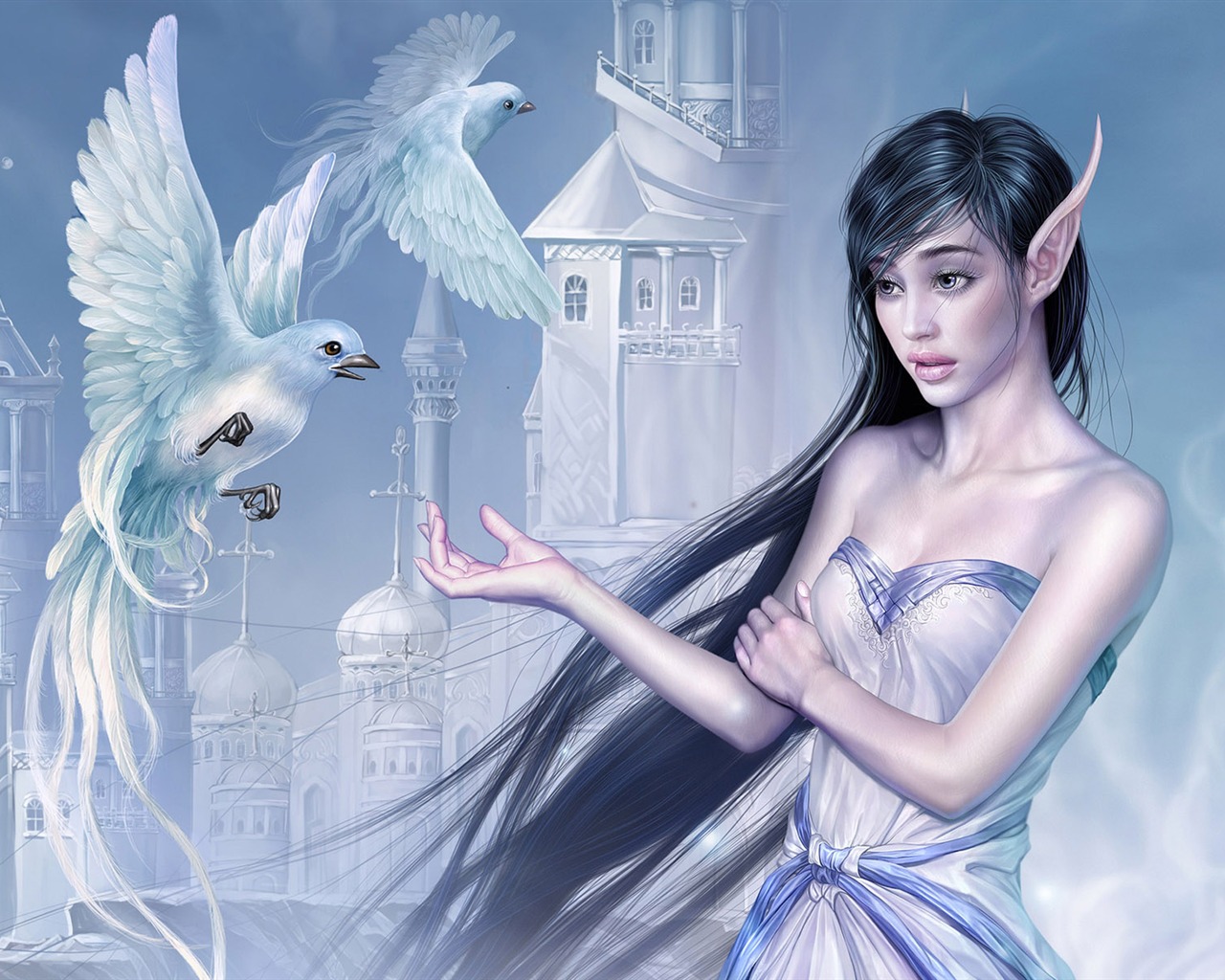 TangYuehui CG HD Tapety práce #20 - 1280x1024
