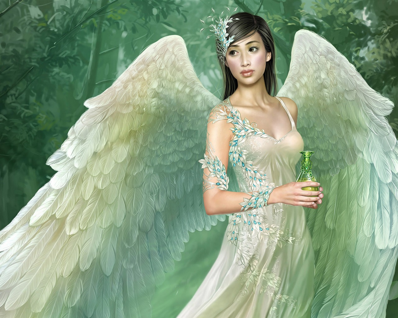 TangYuehui CG HD Tapety práce #22 - 1280x1024