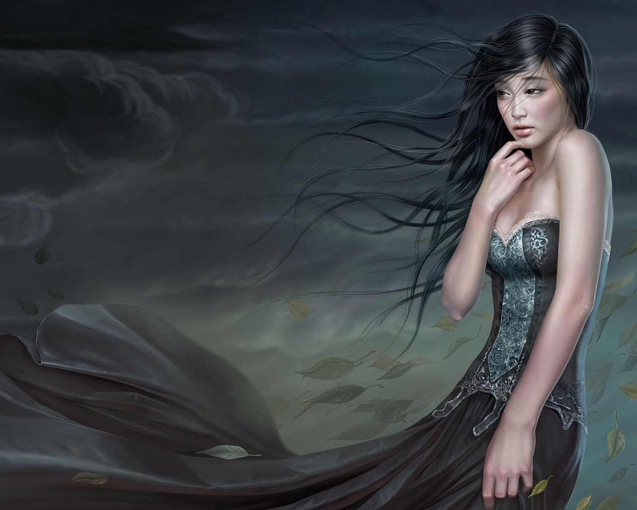 TangYuehui CG HD Tapety práce #23 - 1280x1024