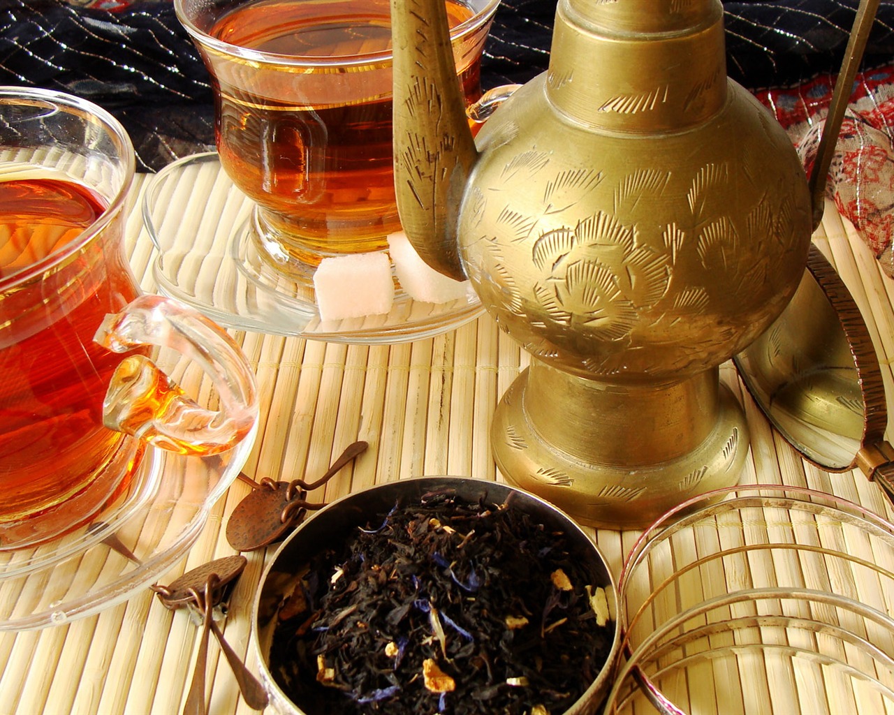 Tea photo wallpaper (2) #16 - 1280x1024