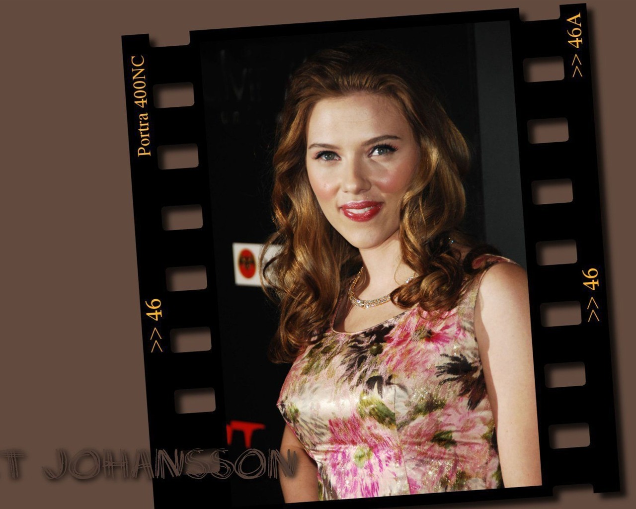 Scarlett Johansson krásná tapeta #2 - 1280x1024