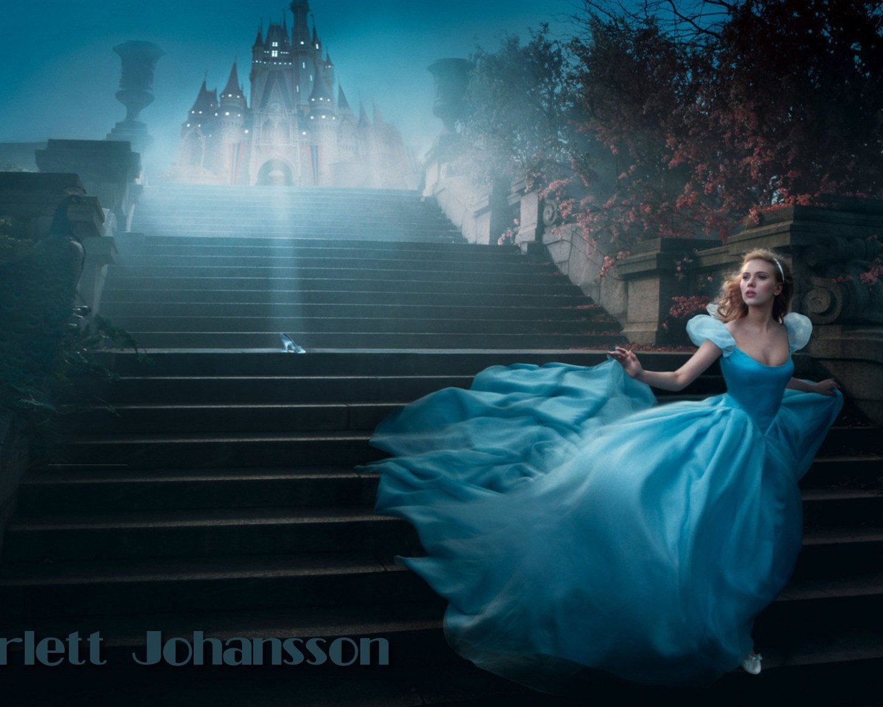 Scarlett Johansson krásná tapeta #20 - 1280x1024