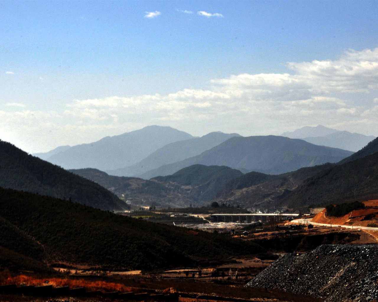 Daliangshan scenery (2) (old Hong OK works) #6 - 1280x1024