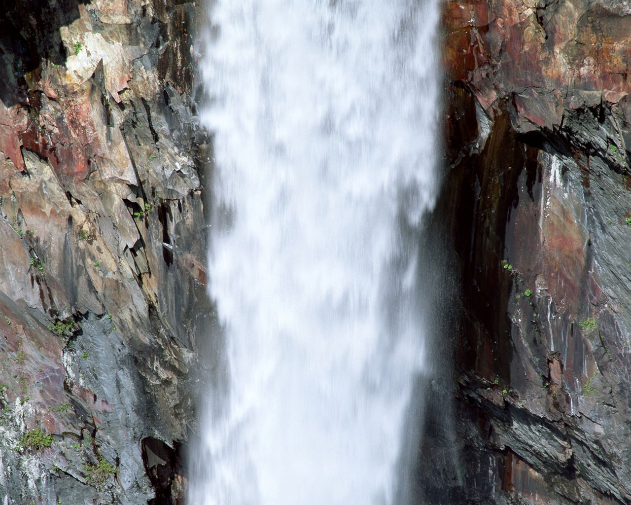 Waterfall-Streams Wallpaper (1) #16 - 1280x1024