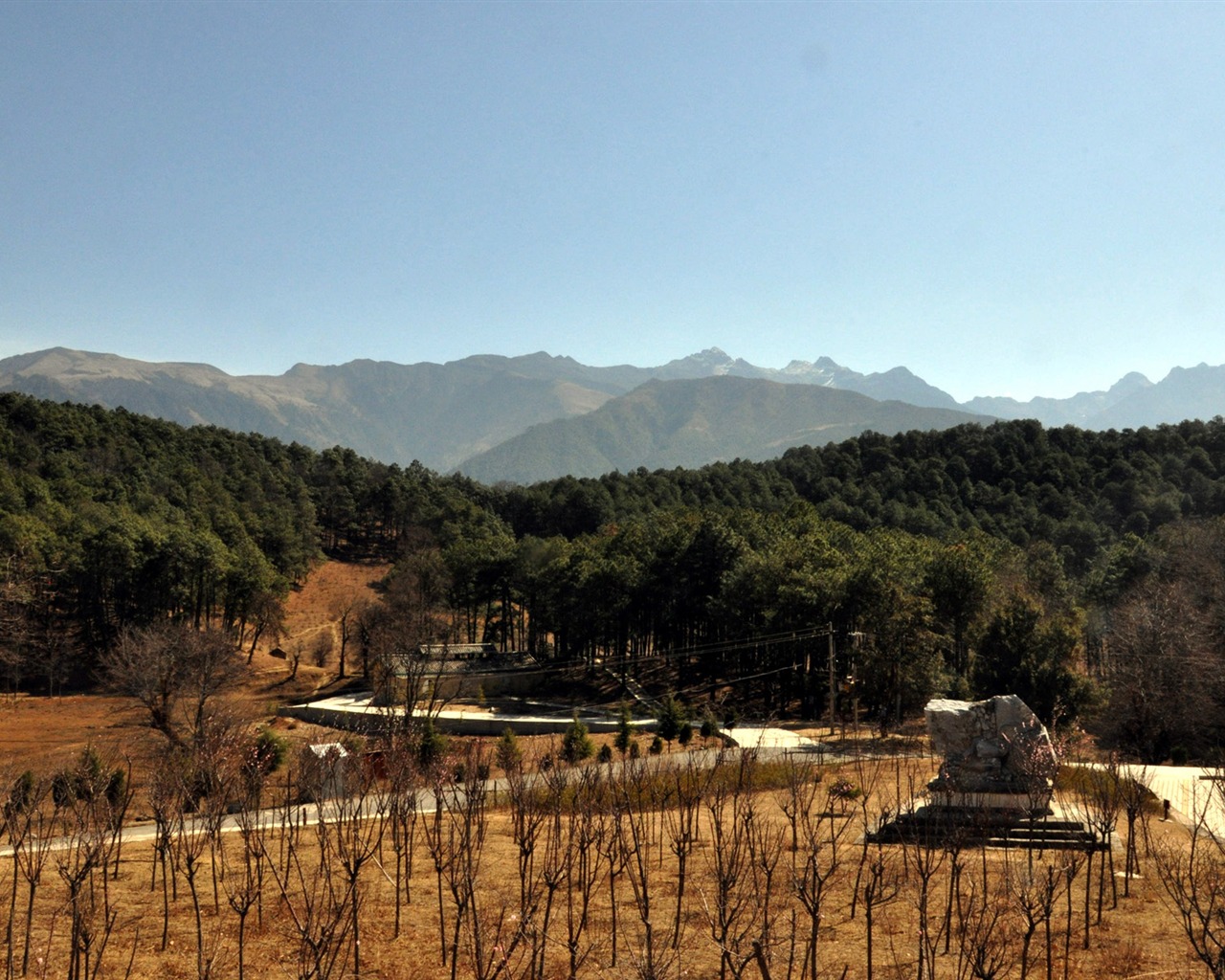 Daliangshan Krajina (3) (starý Hong OK práce) #4 - 1280x1024