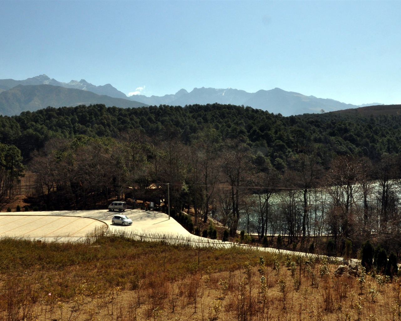 Daliangshan Krajina (3) (starý Hong OK práce) #5 - 1280x1024