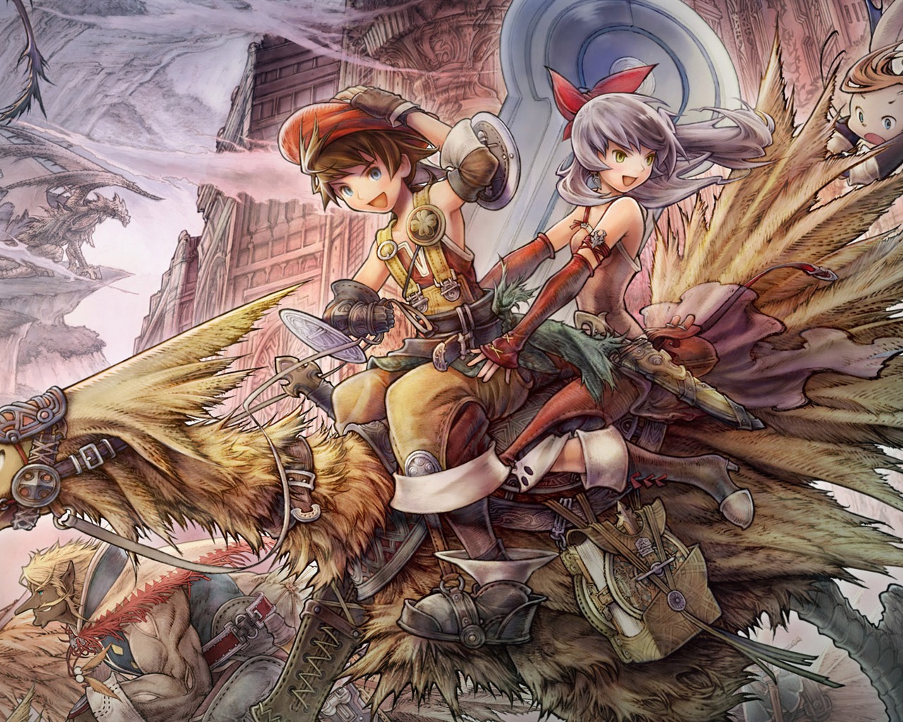 Final Fantasy wallpaper album (3) #15 - 1280x1024