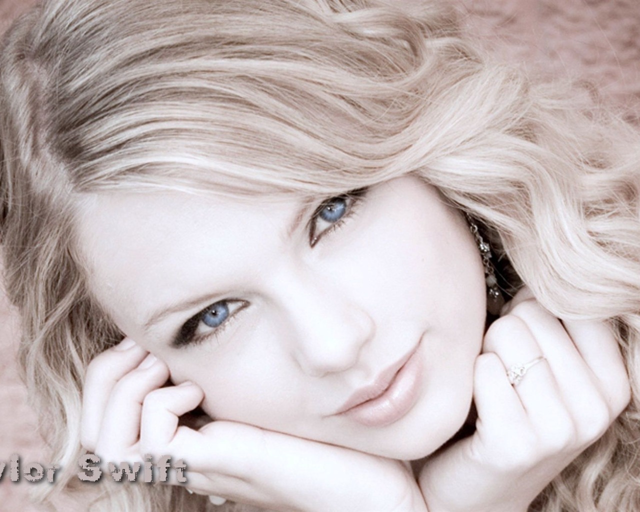Taylor Swift krásnou tapetu #3 - 1280x1024