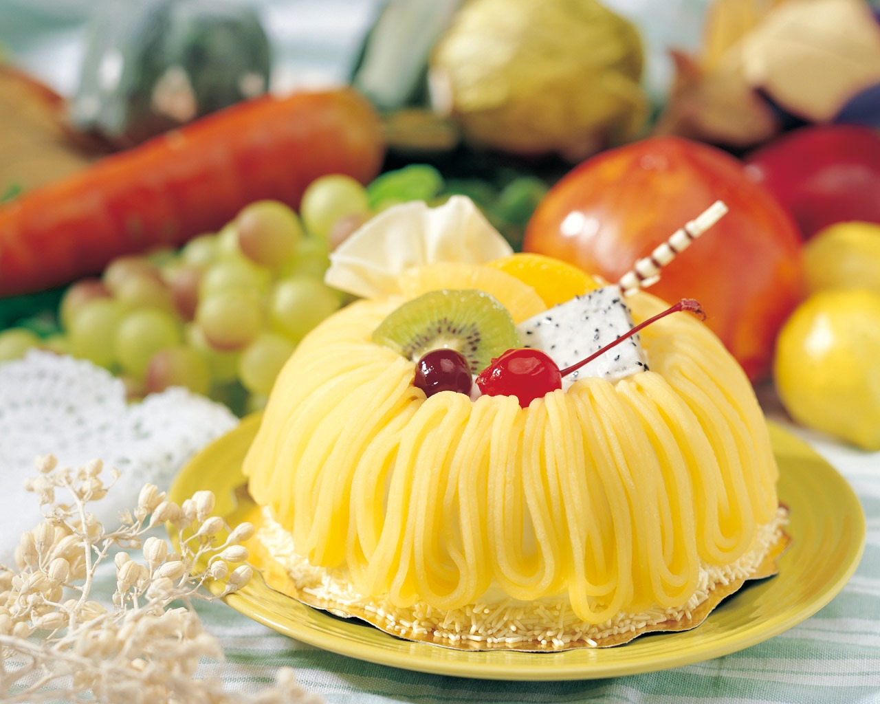 Delicious dessert wallpaper (1) #3 - 1280x1024