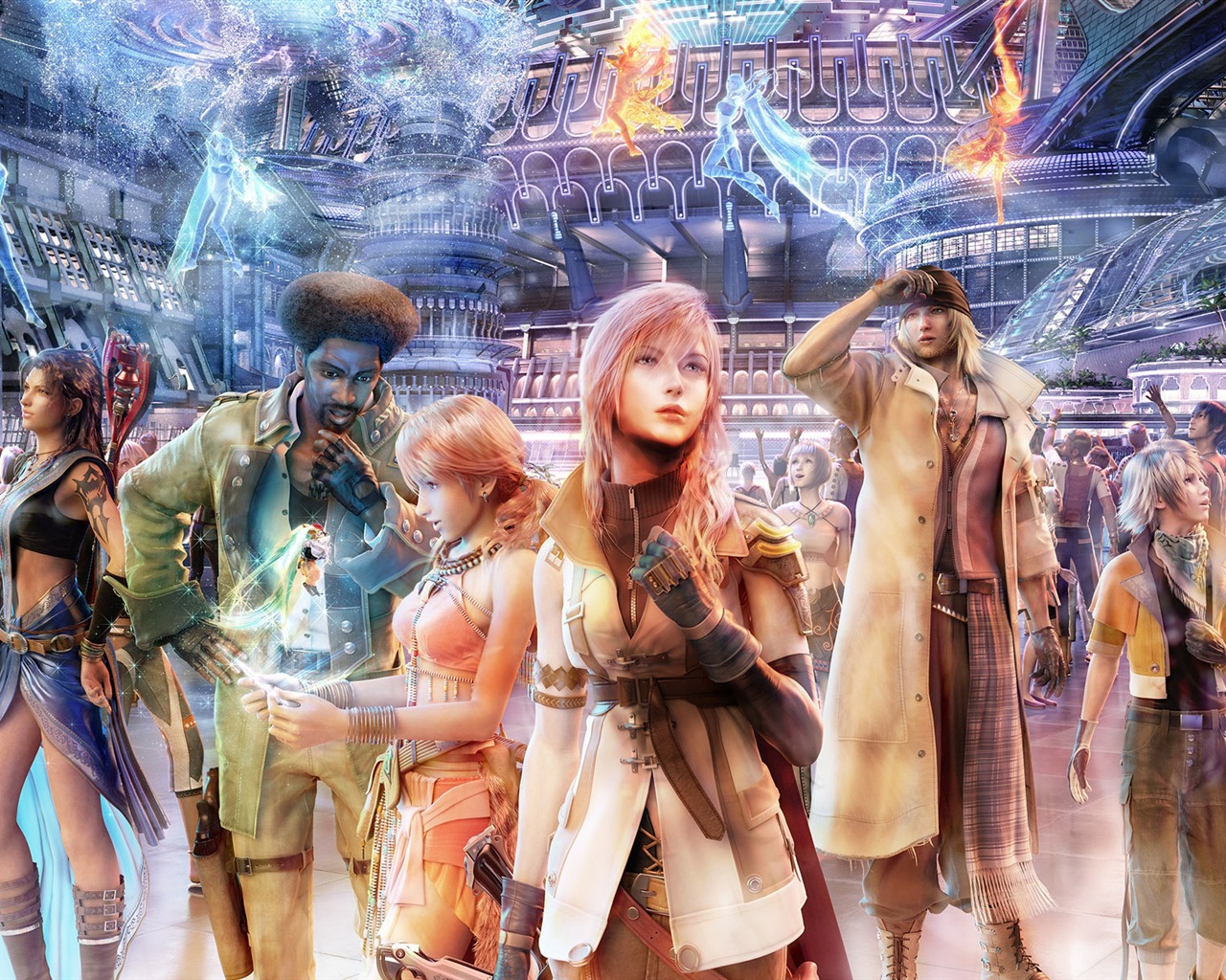 Final Fantasy álbum de fondo de pantalla (4) #1 - 1280x1024