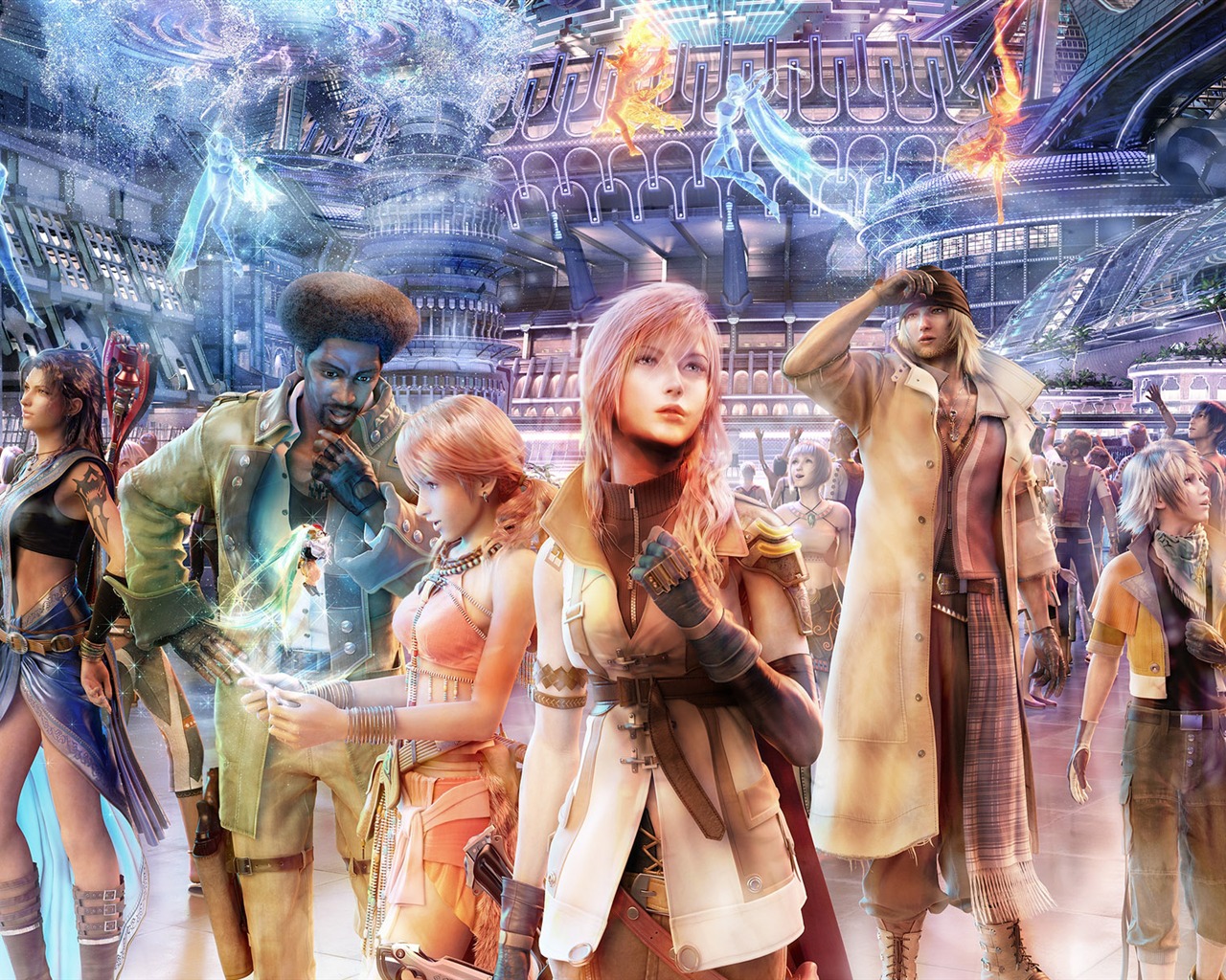 Final Fantasy wallpaper album (4) #1 - 1280x1024