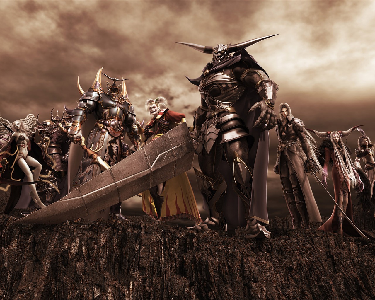 Final Fantasy tapety album (4) #4 - 1280x1024