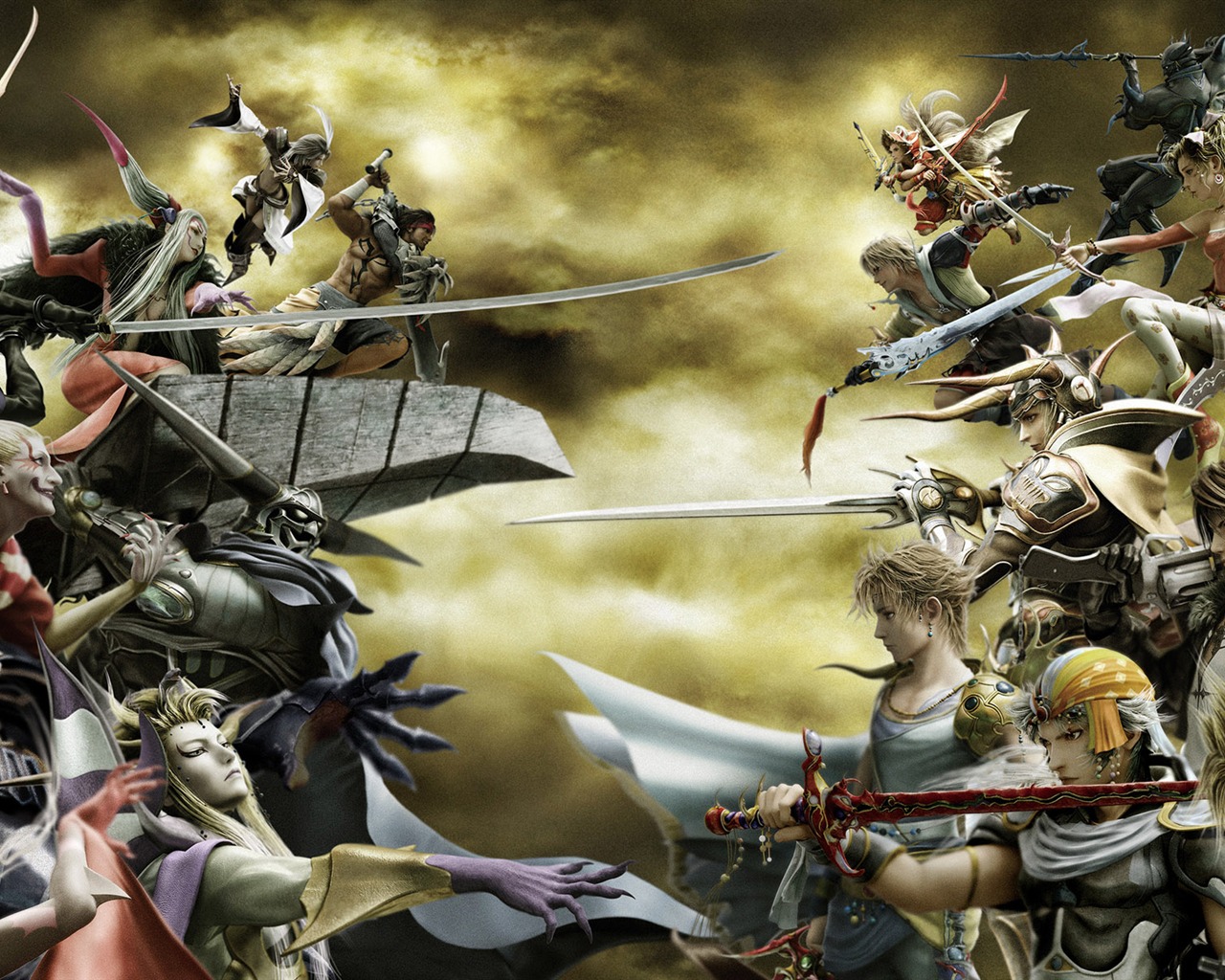 Final Fantasy álbum de fondo de pantalla (4) #6 - 1280x1024