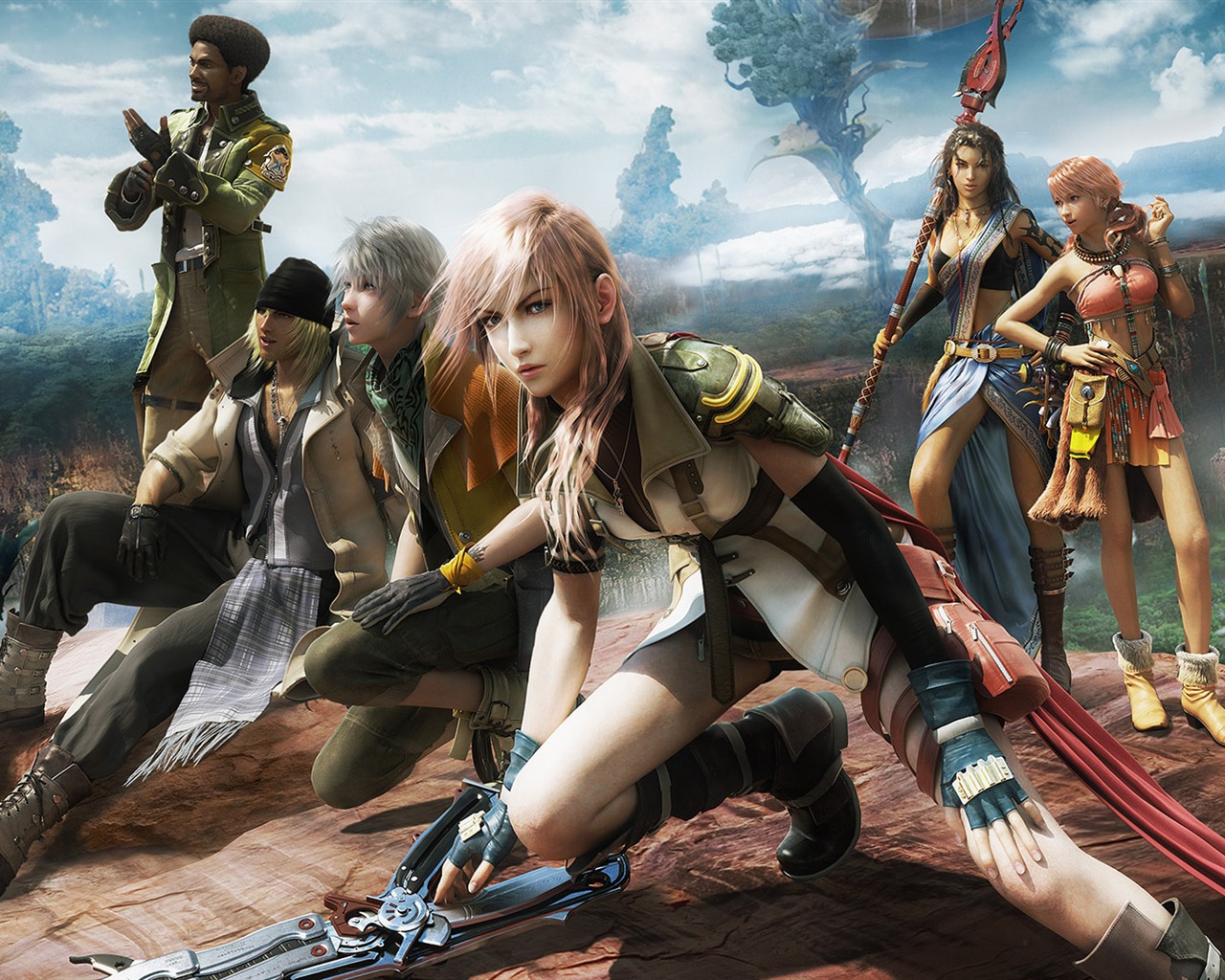 Final Fantasy tapety album (4) #13 - 1280x1024