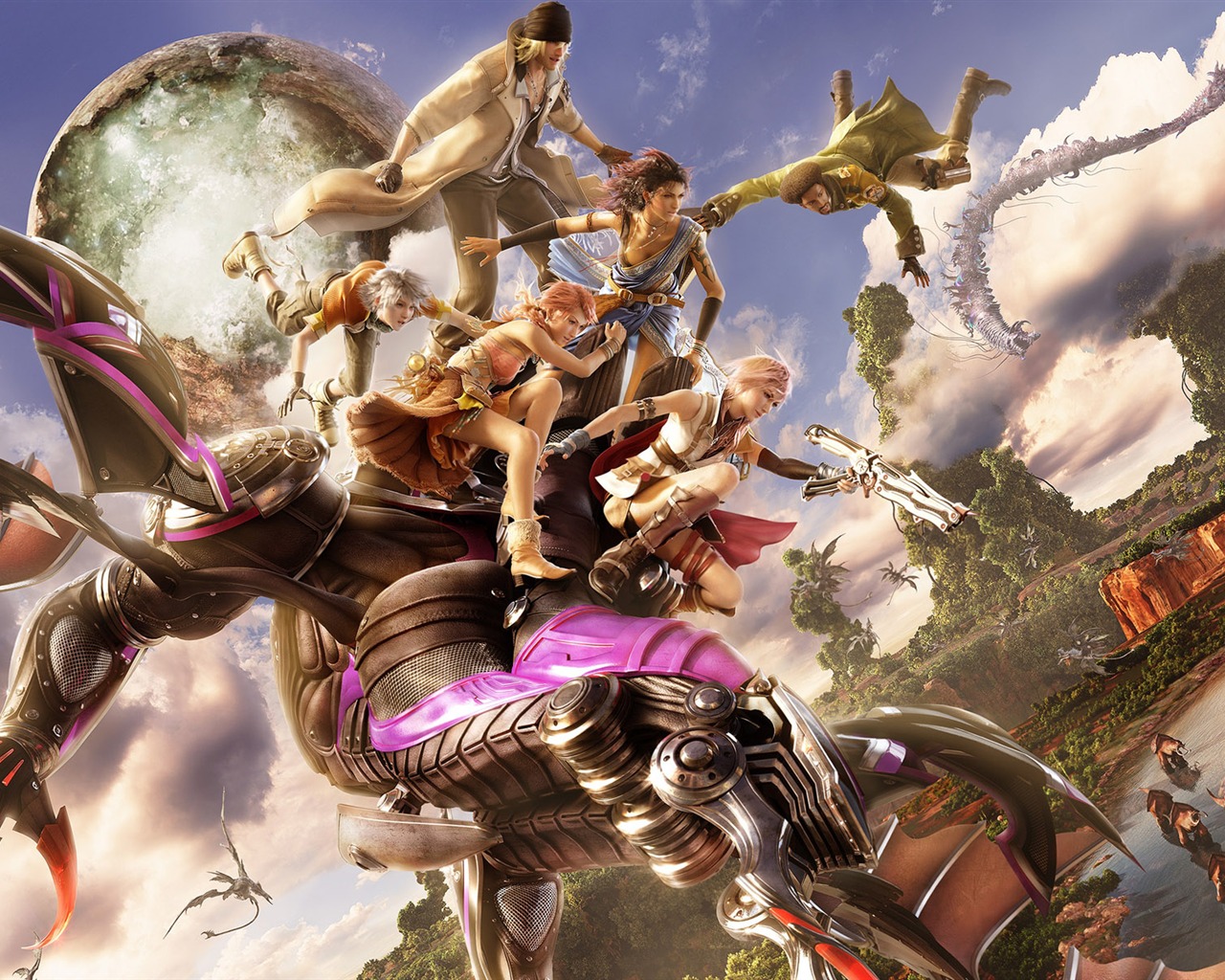 Final Fantasy tapety album (4) #17 - 1280x1024