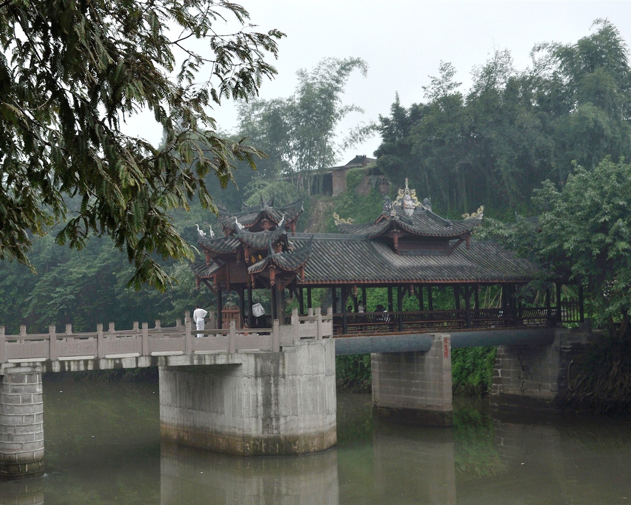 Leshan Five-scenery (old Kang OK works) #9 - 1280x1024