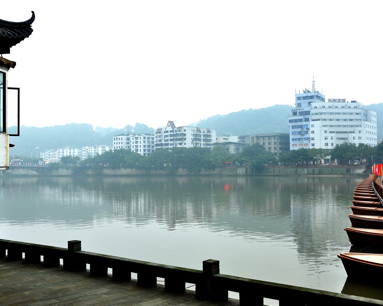Leshan Five-scenery (old Kang OK works) #13 - 1280x1024